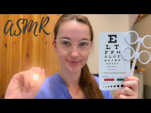ASMR Most Gentle Eye Exam in 5 minutes (Soft Spoken)
