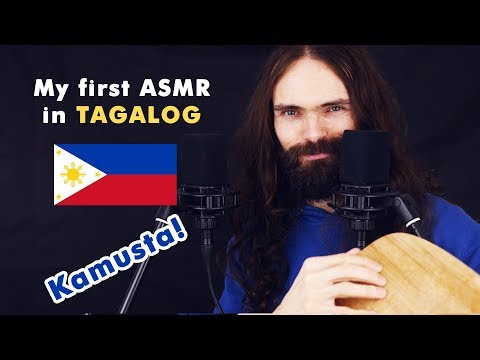 My first ASMR video in Tagalog (Rest lang tayo, whispering, matulog, a few triggers)