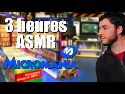 3 HEURES DE ROLEPLAY ASMR VENDEUR MICROMANIA