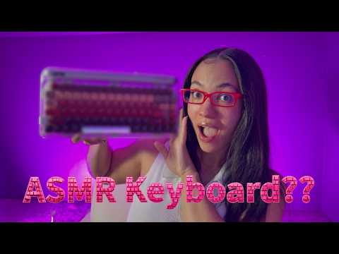 ASMR Mechanical Keyboard Unboxing + Sound Test (SO THOCKY)