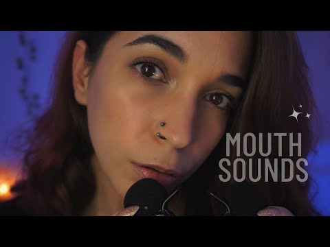 ASMR Sonidos de BOCA muy cerquita de oreja a oreja | Mouth Sounds