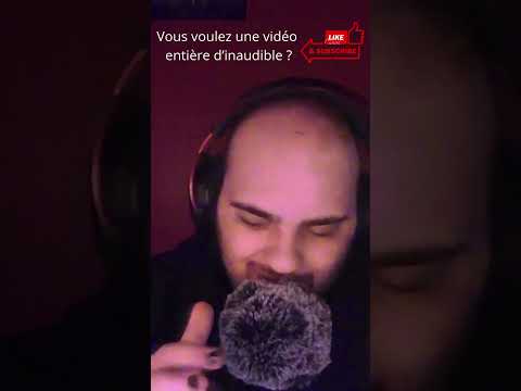ASMR Inaudible | On en pense quoi ?  #asmr