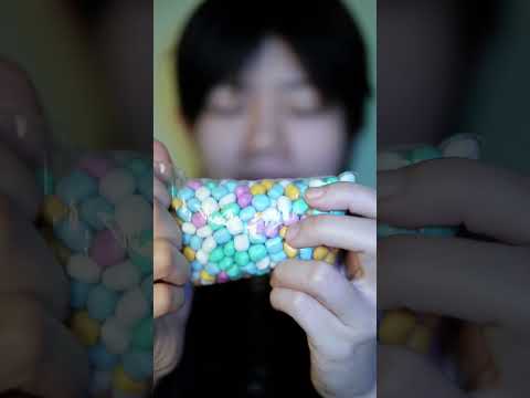 GẤU ASMR : Rock candy 🍬 #gauasmr #relax #candy #sleep #shorts