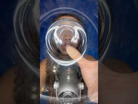 ASMR Reverse Fishbowl Effect ⏪🐠 #asmr #shortvideo #youtubeshorts #shorts #asmrsounds #asmrvideo