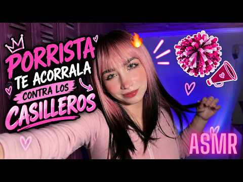 💋 PORRISTA TE ACORRALA CONTRA LOS CASILLEROS… 😳 | ASMR Roleplay