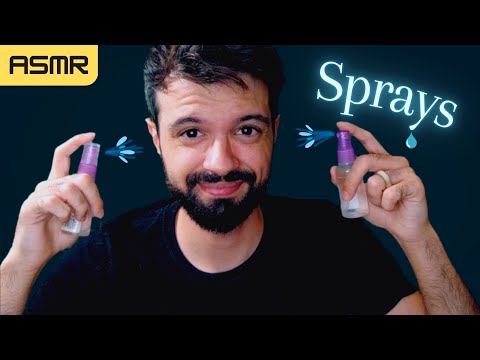ASMR | SPRAYS EN MI CARA 💦 (TERMINO EMPAPADO) | Español, sonido barbería