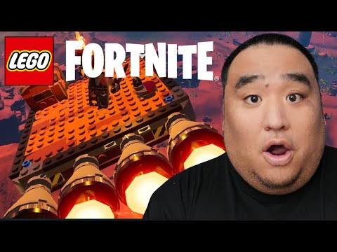 ASMR | LEGO Fortnite is AMAZING -  Whispered Gameplay and Village Tour