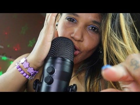 ASMR  INTENSO e DOMINANTE- Sons  de boca forte e rapido nos ouvidos 💣👂