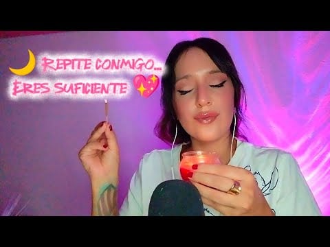 ✨ Afirmaciones que acarician el alma | Susurros para calmar tu mente 💗 ASMR