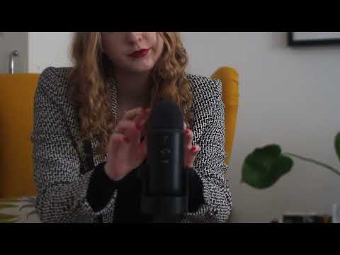 ASMR Blue Yeti Microphone Scratching (no talking)