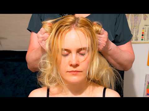 ASMR Dry Indian Head Massage (Unintentional ASMR, Real person ASMR)