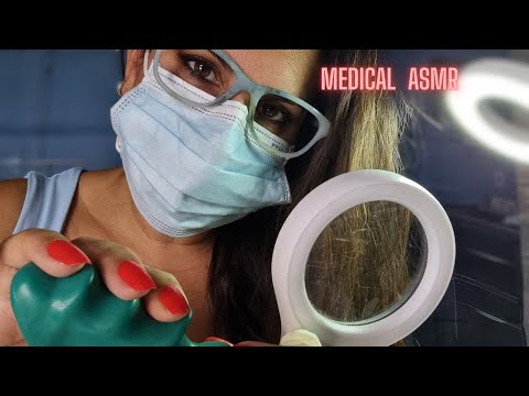 ASMR  scalp and hair exam  sleep aid  roleplay you need a deeply relaxing check up