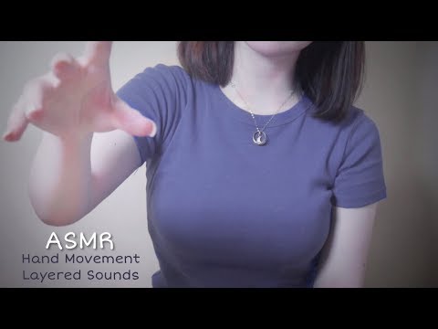 [시각적 ASMR] 느릿느릿 부드러운 손동작과 레이어드 사운드│핸드무브먼트 Layered Hand Movement│입소리,사물소리 Mouth sound, Trigger Words