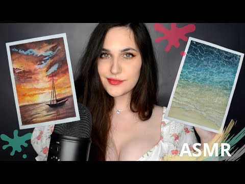 Tu nuevo video FAVORITO para DORMIR 🎨🎧 Relajate con mis pinturas 🎨 ASMR español