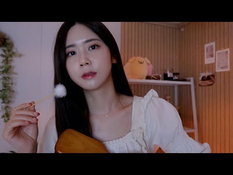 ASMR.sub 잠들지 못하는 사람들을 위한 보살핌과 포근한 귀청소 | 언니가 재워줄게☁️| Gently Putting You to Sleep