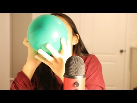 ASMR Balloon Blowing 2