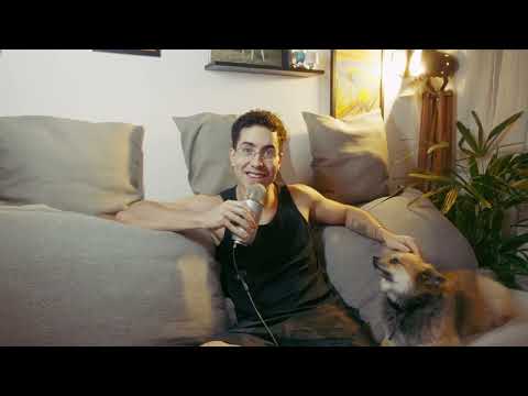 asmr sons de boca e falando sobre minha vida no meu sofá 