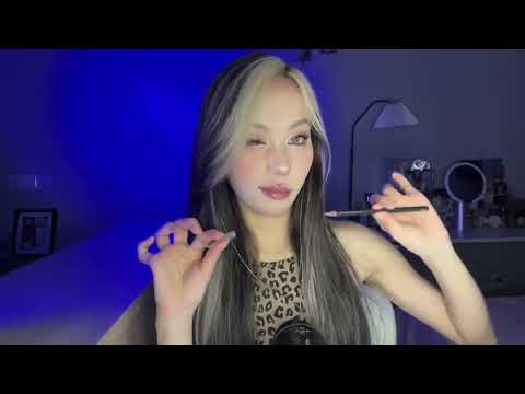 ASMR情景模拟｜一分钟快速化妆🪞One minute makeup  #声控助眠 #模拟化妆 #asmr助眠视频 #情景模拟