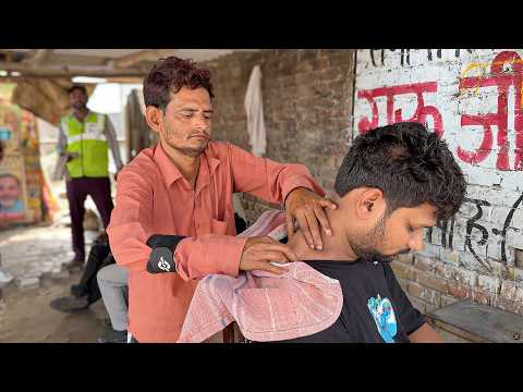 $1 Traditional Indian Street Head Massage | HEADACHE Killer Therapy | ASMR Gautam