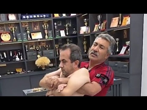 RELAXING BACK, ARM & NECK MASSAGE ASMR | Barber Chair Relaxation LIVE 🔴