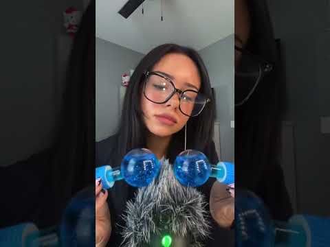 first time trying water globe asmr💧 #asmr #tingles #lowqualityasmr #waterglobeasmr #asmrsounds