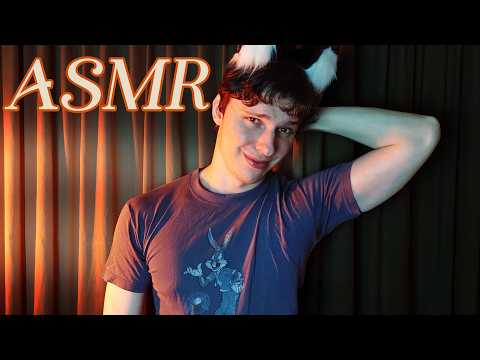 ASMR werewolf boy has a crush on you