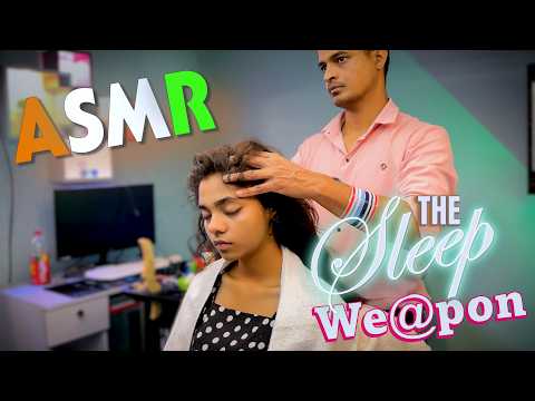 Ultimate Sleep We@pon ASMR Head Massage and Intense Tool Massage for Deep Relaxation | BarbeR RizwaN