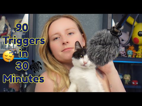 🥱 90 Triggers in 30 Minutes 😴 #ASMR - Loggerhead ASMR 🐢