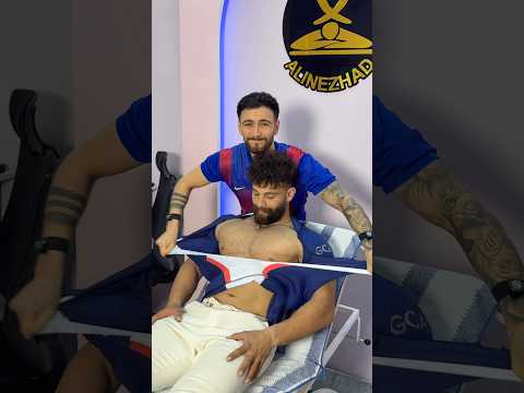 ASMR força barca😍💪🏽💙❤️#asmr #football #explore #shorts #viral #fyp #massage