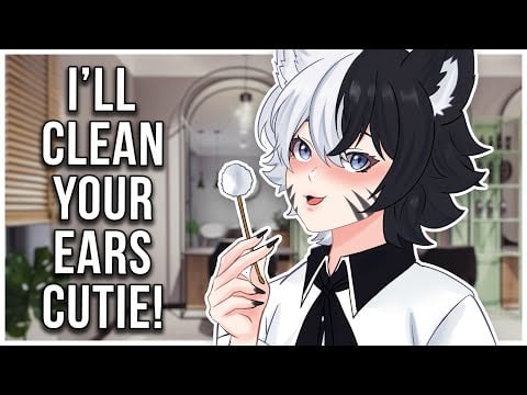 ASMR Roleplay | Soothing Femboy Ear Cleaning Session 🧹✨