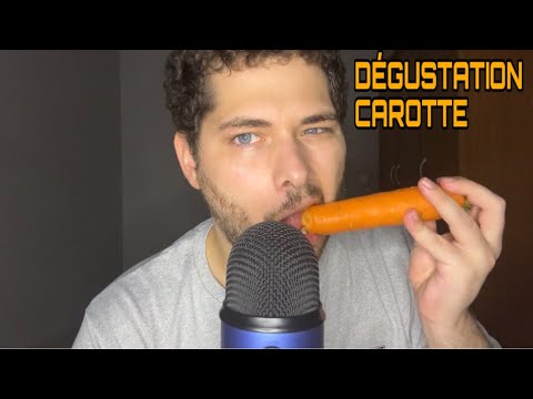 ASMR Français : DÉGUSTATION CAROTTE 🥕 
