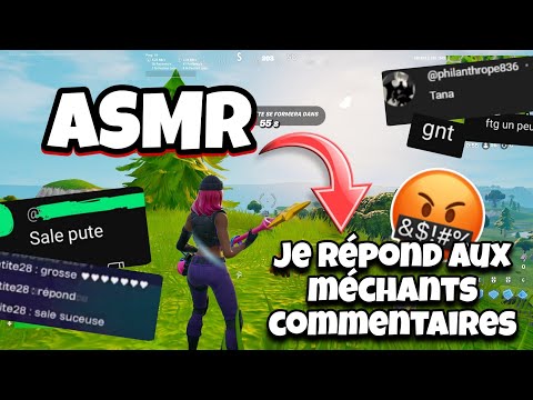 ASMR Français • JE RÉPOND AUX MÉCHANTS COMMENTAIRES 😴💤 (il y a des dingueries 😭)
