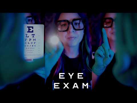 ASMR Eye Exam Role Play for Relaxation