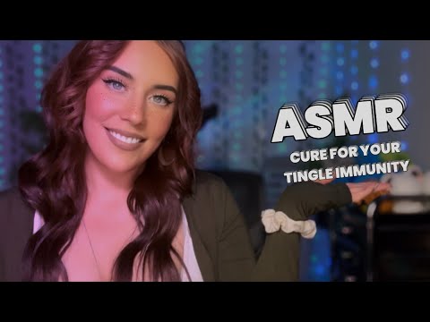 ✨ASMR ✨ Cure your TINGLE immunity with LOTS of TINGLY triggers  👁️👄👁️  also great for ADHD 💚