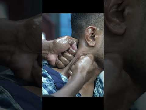 Can You Try This Types Of Hard Massage ? ASMR Massage Therapy | Neck Cracking #shorts