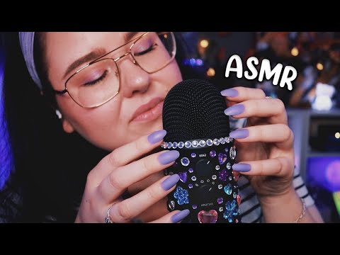 ASMR Mic Scratching & Mouth Sounds 👄🎙