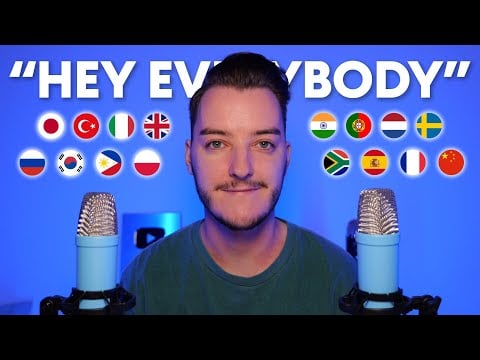 ASMR | Saying "Hey Everybody" in 400 Languages!