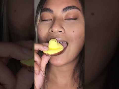 Peeps dipped in chocolate 🍫 #asmr #peeps #marshmallow #shorts #shortsvideo #shortsfeed #feedshorts