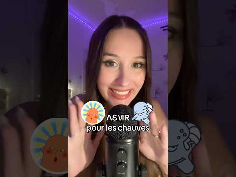ASMR pour les plus dégarnis 👨‍🦲✨💕 #asmr #rp #humour #mouthsounds #visualasmr