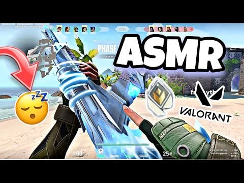 ASMR Français • Je te détend sur VALORANT (+mon retour sur Valo !)😴💤(Chuchotements proche du micro✨)