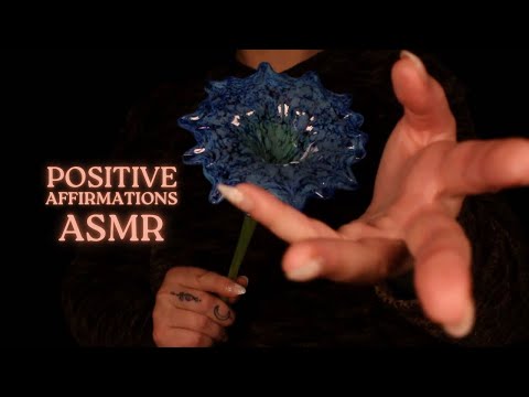 Positive Affirmations ASMR with Soothing Hand Movements💙