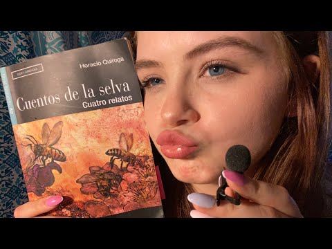 ASMR en Español ~ Lectura y susurros inaudibles