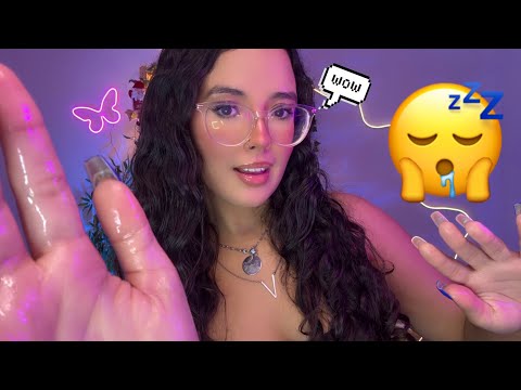 ASMR: MASSAGEM COM ÓLEO RELAXANTE EM VOCÊ 🧸 atenção pessoal e sons de boca 