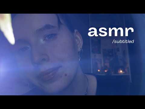 ear check up / phone quality asmr / subtitled