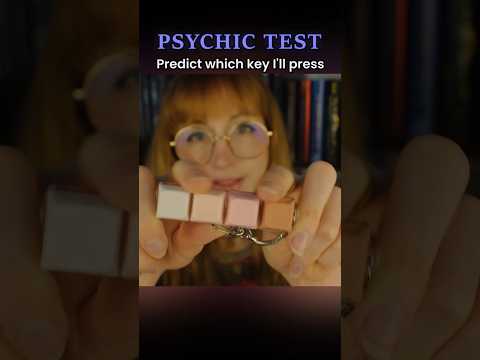 Test your psychic ability #asmr