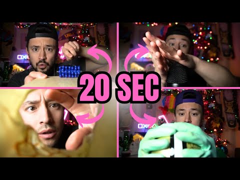 EVERY Trigger is 20 Seconds! | OVER 60+ Fast ADHD ASMR Triggers