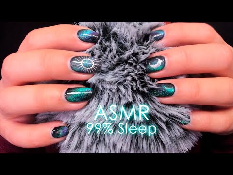 ASMR Fluffy Mic Scratching With Long Nails ❤️ Simulated Scalp Massage