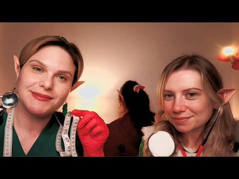 ASMR Santa's Annual Health Check
