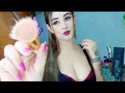 roleplay // tu novia cariñosa  te maquilla rapidito para una seción 👅/ASMR 🎧