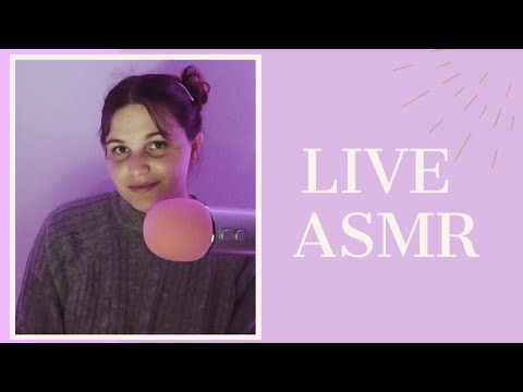 🛑LIVE ASMR DU LUNDI SOIR 💜 Blabla & multi-déclencheurs 🌙